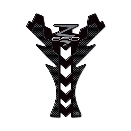 Adesivo in Gel 3D Protezione Paraserbatoio compatibile con Kawasaki Z650 2021-25