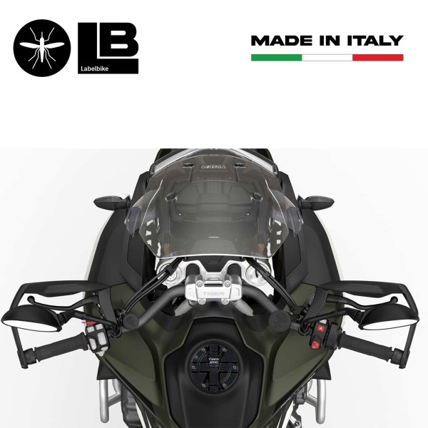 Autocollant 3D Bouchon de réservoir protection moto compatible avec Triumph Tiger 1200