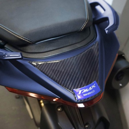 Pegatina 3D de resina de protección de cola compatible con Yamaha Tmax 2022-2025