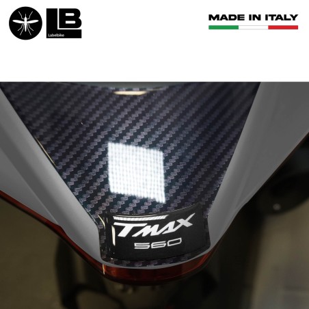 3D resin sticker tail protection compatible with Yamaha Tmax 2022-2025