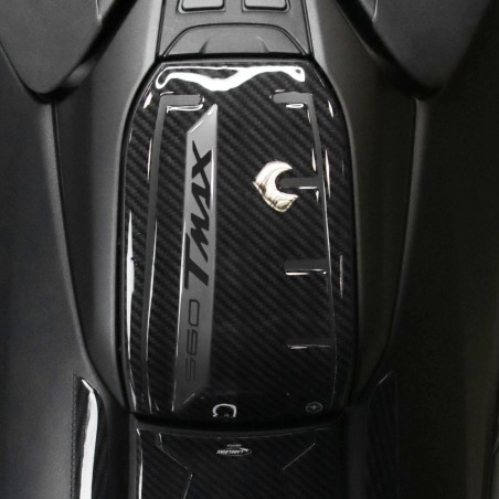 3D RESIN ADHESIVE TANK DOOR PROTECTION compatible YAMAHA TMAX 560