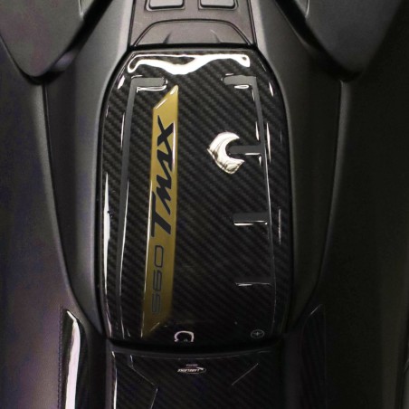 3D RESIN ADHESIVE TANK DOOR PROTECTION compatible YAMAHA TMAX 560
