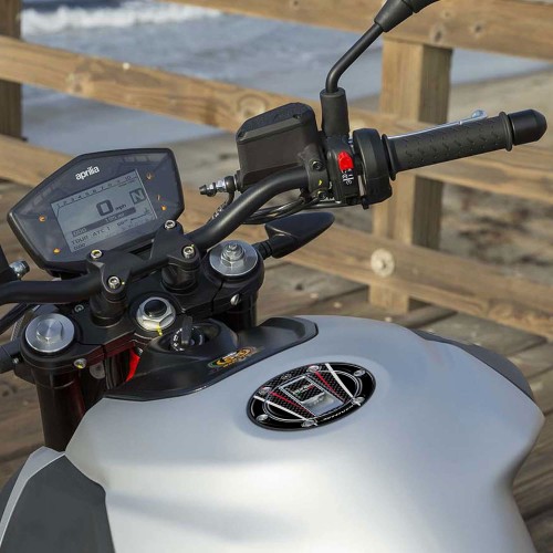 3D Harz Aufkleber Motorrad Tankdeckelschutz Aprilia Shiver kompatibel