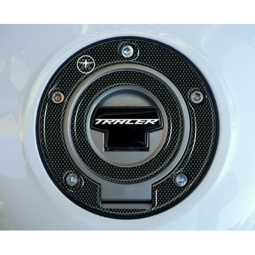 ADESIVO in resina 3D PROTEZIONE TAPPO SERBATOIO MOTO compatibile YAMAHA TRACER 