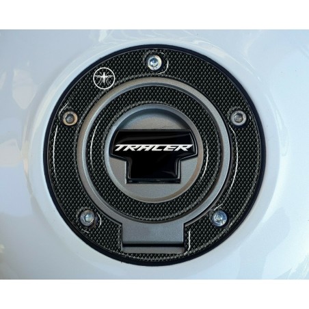 ADESIVO in resina 3D PROTEZIONE TAPPO SERBATOIO MOTO compatibile YAMAHA TRACER 