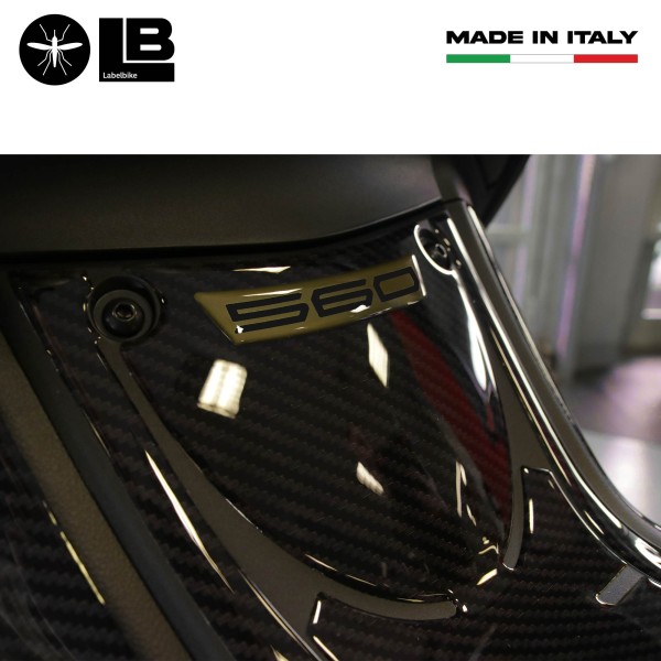 ADESIVO in Resina GEL 3D PEDANA ANTERIORE compatibile YAMAHA TMAX 560 2020-2021 