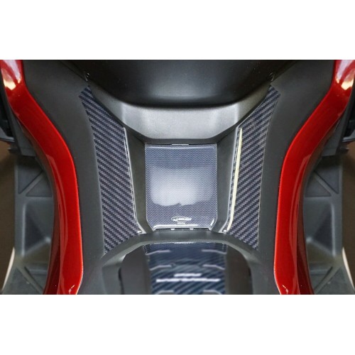 Adesivo in resina gel 3D protezione pedana compatibile Honda scooter Forza 750