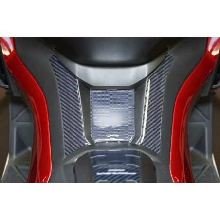 Adesivo in resina gel 3D protezione pedana compatibile Honda scooter Forza 750