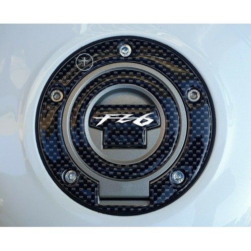 ADESIVO in resina gel 3D PROTEZIONE TAPPO SERBATOIO MOTO compatibile YAMAHA FZ6 