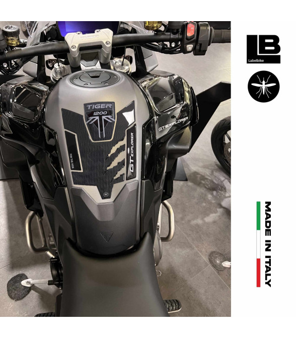 Adhesivo protector de depósito de moto compatible con Triumph Tiger 1200 GT Explorer 2023-5