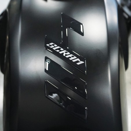 Motorbike Tank Protector Sticker compatible with Royal Enfield Scram 411