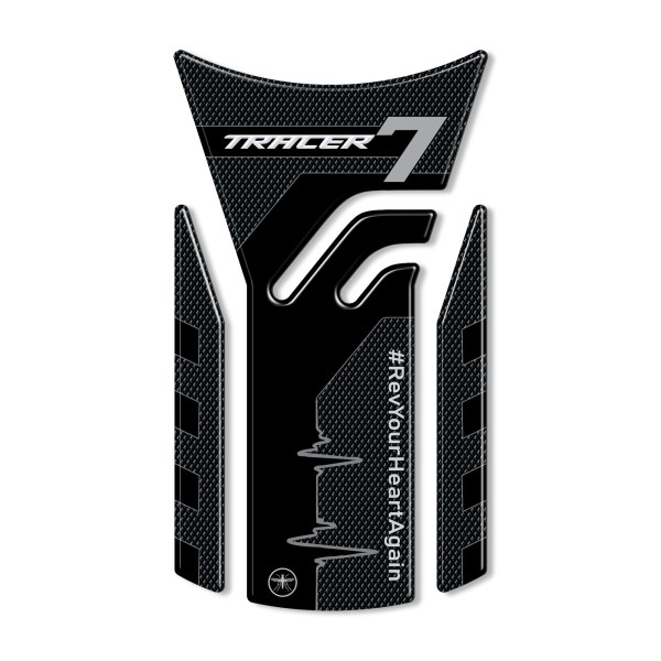 Adesivo serbatoio moto resina gel 3D compatibile con Yamaha Tracer 7 2021-2024