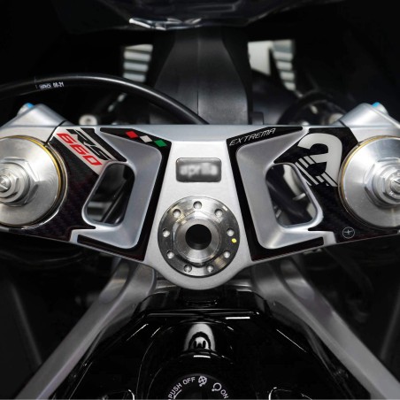 Adesivo Piastra Forcella Sterzo compatibile con Aprilia RS 660 Extrema 2023-25