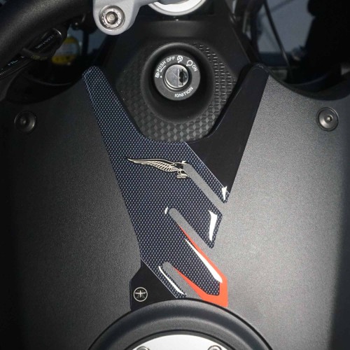 Adesivo Protezione chiave compatibile con Moto Guzzi V100 Mandello 2022 - 2025