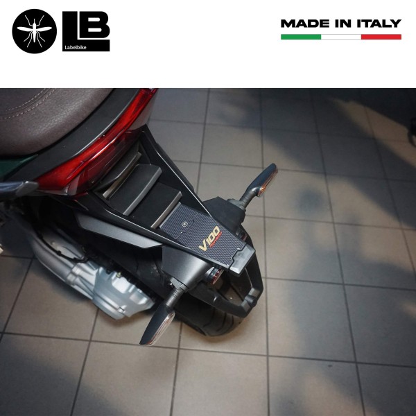 Heckprotektoraufkleber kompatibel mit Moto Guzzi V100 Mandello 2022 - 2025