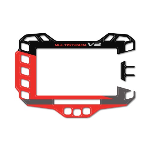 Sticker Protección de la pantalla del salpicadero de la moto compatible con Ducati Multistrada V2 2
