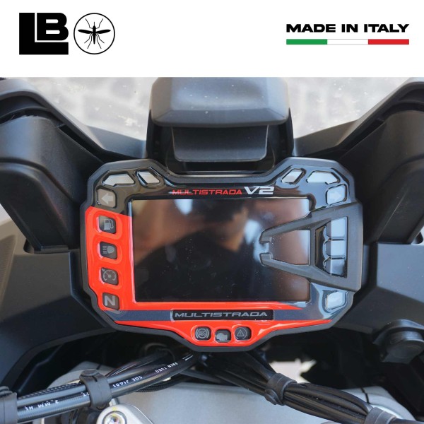 Adesivo Protezione cruscotto moto display compatibile con Ducati Multistrada V2