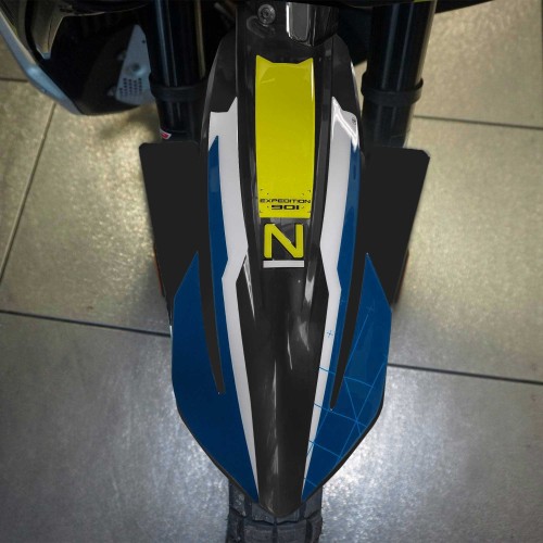 Adesivo Protezione Parafango alto moto compatibile con Husqvarna Norden 901 2023