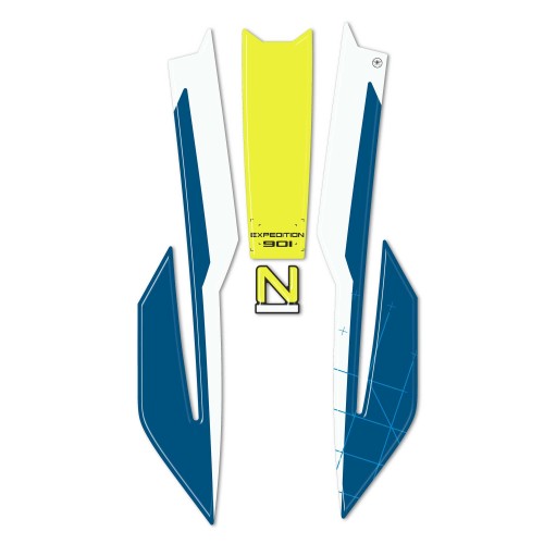 Adesivo Protezione Parafango alto moto compatibile con Husqvarna Norden 901 2023 2