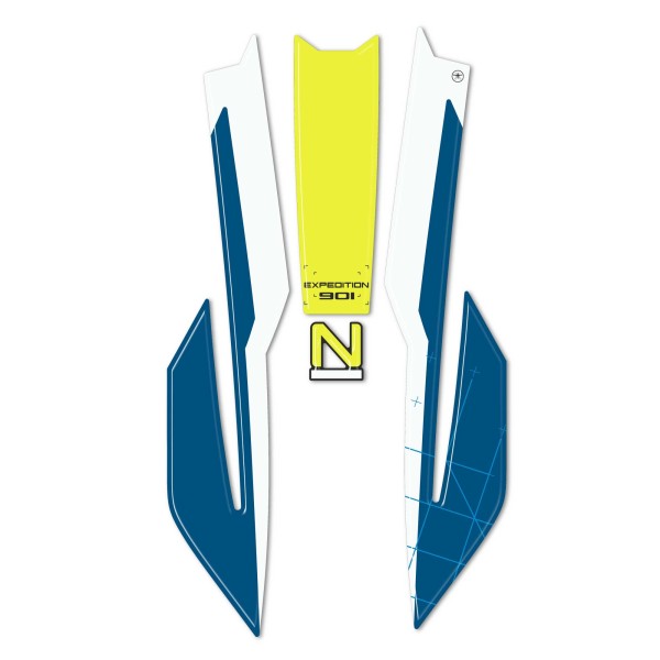 Adesivo Protezione Parafango alto moto compatibile con Husqvarna Norden 901 2023