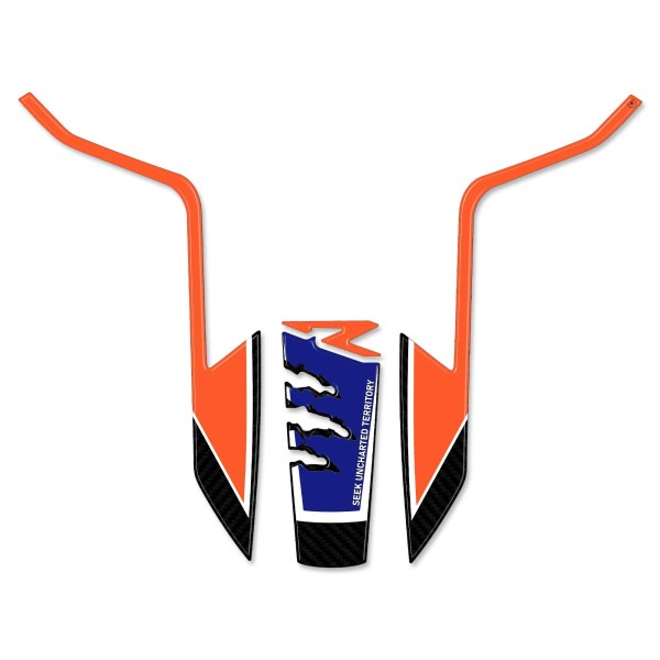 Mudguard Protection Sticker compatible with KTM 1290 Super Adventure R 2021-24