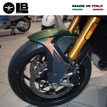 Autocollant de protection de garde-boue compatible avec Moto Guzzi V100 Mandello 2022-2025