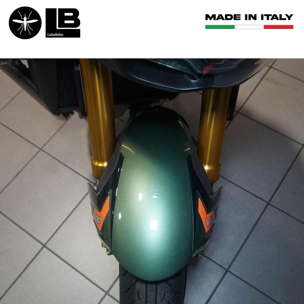 Kotflügelschutz Aufkleber kompatibel mit Moto Guzzi V100 Mandello 2022-2025