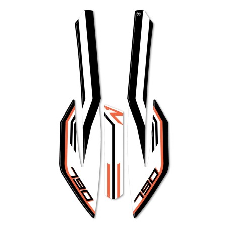 Adhesivo protector guardabarros moto compatible con KTM 790 Adventure R 2019-20
