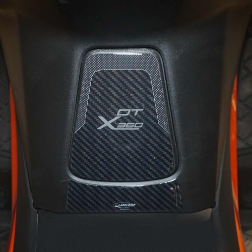 Pegatina de protección de puerta de scooter compatible con Kymco DTX 360 125 300 350