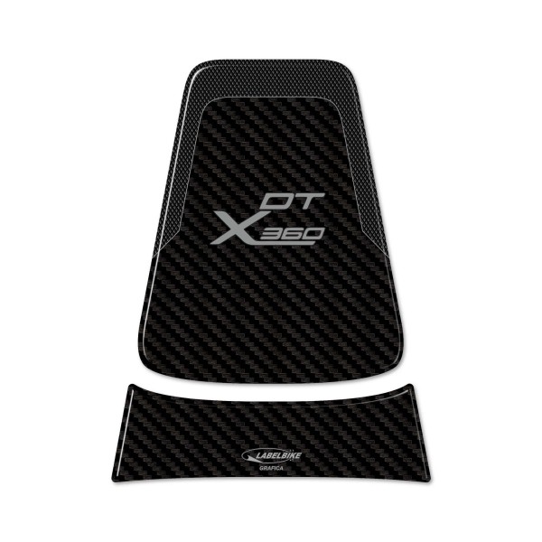 Adesivo Protezione sportello scooter compatibile con Kymco DTX 360 125 300 350