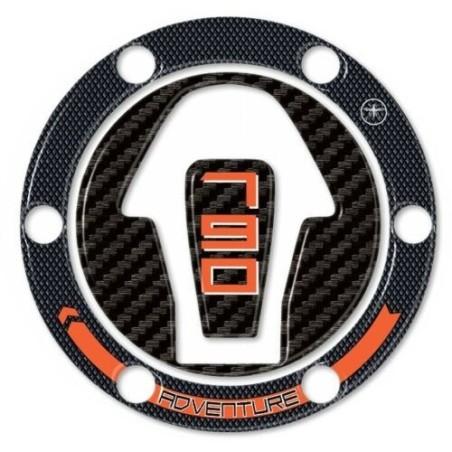 ADESIVO protezione TAPPO in RESINA GEL 3D compatibile per MOTO KTM 790 ADVENTURE 
