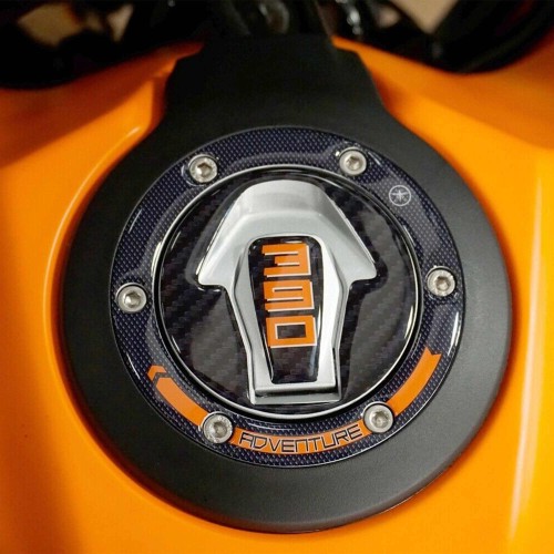KTM 390 adventure compatible 3D gel resin motorbike cap protection sticker