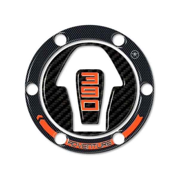 Pegatina de protección de la gorra de la moto KTM 390 adventure compatible con resina de gel 3D