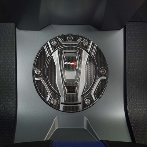 Aufkleber zum Schutz des schlüssellosen Tankdeckels in 3D-Gel, passend für BMW C400X