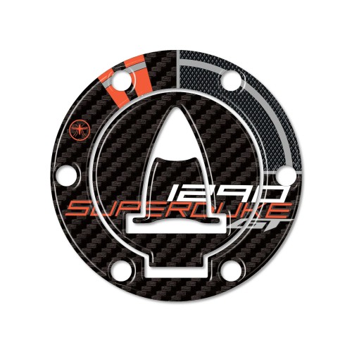 Adesivo protezione tappo serbatoio moto compatibile con KTM 1290 Super Duke GT 2
