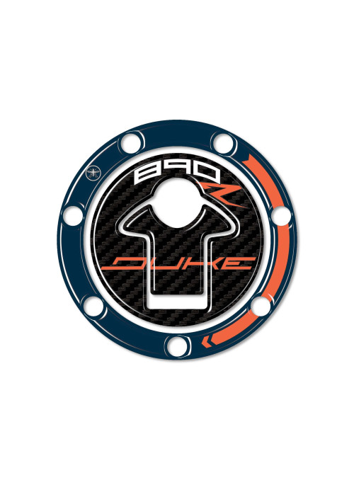 Adesivo protezione tappo serbatoio moto compatibile con KTM 890 Duke R 2022-23 2