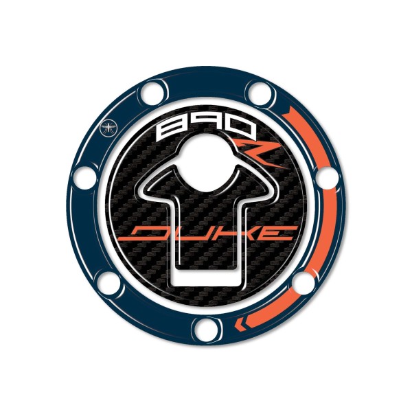 Adesivo protezione tappo serbatoio moto compatibile con KTM 890 Duke R 2022-23