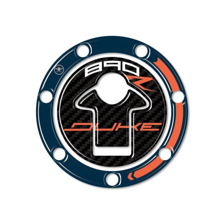 Adhesivo protector tapa depósito moto compatible con KTM 890 Duke R 2022-23