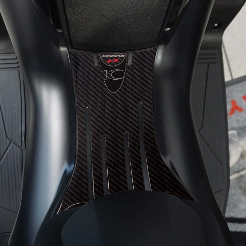 Protection de repose-pieds en résine 3D compatible avec Kymco Xciting VS 400 2023-24