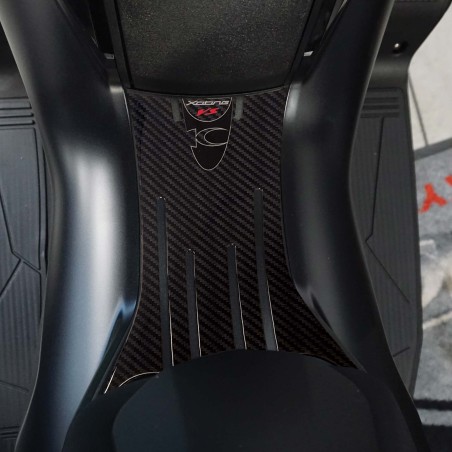 Adesivo resin 3D protezione pedana compatibile con Kymco Xciting VS 400 2023-24