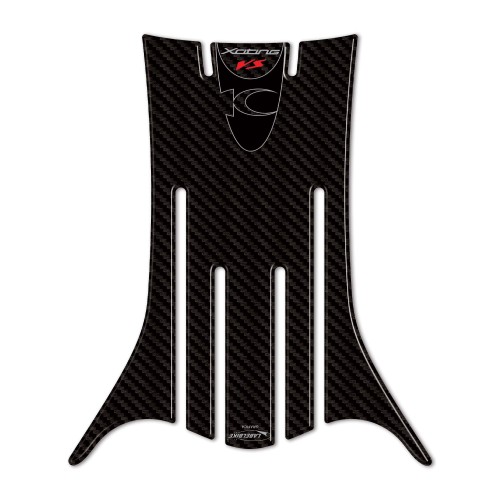 Pegatina de resina 3D para protección de estriberas compatible con Kymco Xciting VS 400 2023-24 2