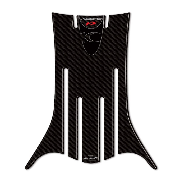 Protection de repose-pieds en résine 3D compatible avec Kymco Xciting VS 400 2023-24