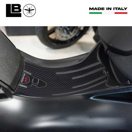 Adesivo resin 3D protezione pedana compatibile con Kymco Xciting VS 400 2023-24