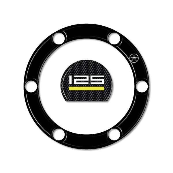 3D resin sticker motorbike tank cap compatible with Husqvarna Svartpilen 125