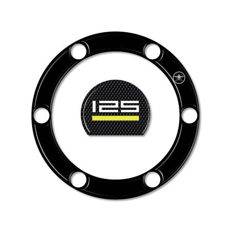 Adhesivo 3D resina tapa depósito moto compatible con Husqvarna Svartpilen 125