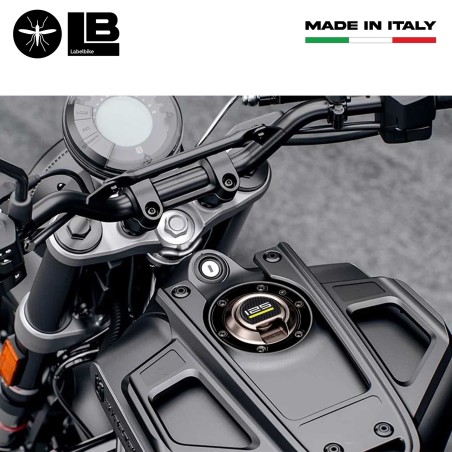 3D resin sticker motorbike tank cap compatible with Husqvarna Svartpilen 125