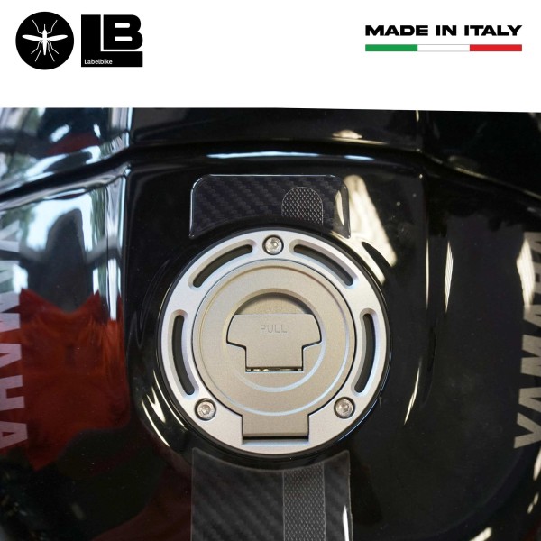 Adesivo resina gel 3D Paraserbatoio moto compatibile con Yamaha XSR900 2022