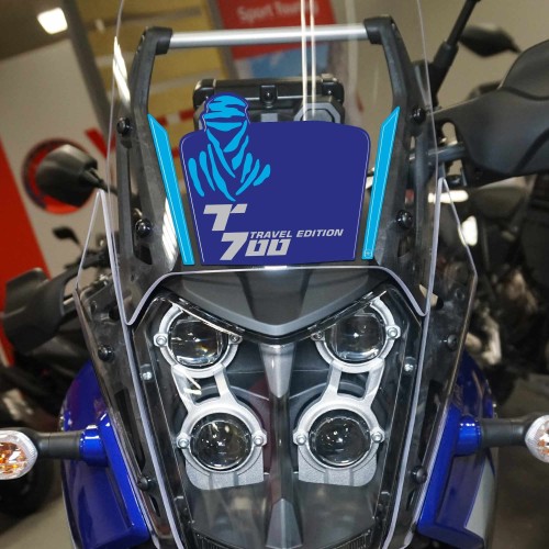 Adesivo resina gel 3D Protezione Cupolino compatibile con Yamaha Tenere 700 2022