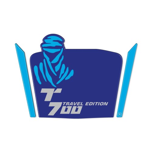 Adesivo resina gel 3D Protezione Cupolino compatibile con Yamaha Tenere 700 2022 2