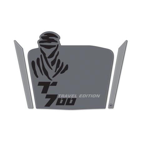 Adesivo resina gel 3D Protezione Cupolino compatibile con Yamaha Tenere 700 2022